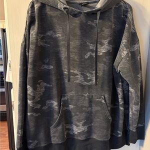 Athletic Works Charcoal Camouflage Women's Hoodie
